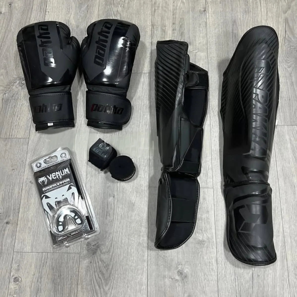 Pack Boxe Complet Full Black Pakka