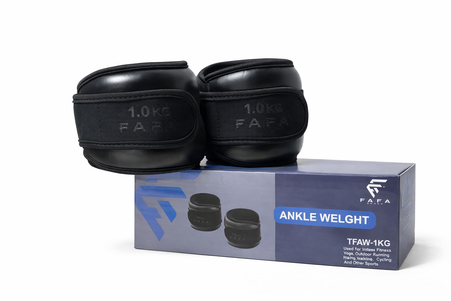 FAFA Ankle Weights – أوزان الكاحل لزيادة القوة وحرق الدهون (1KG)
