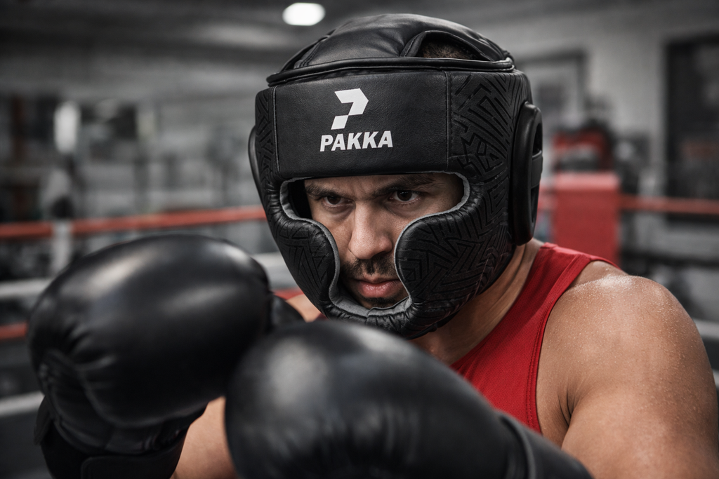 PAKKA Boxing Head Guard – حماية قوية للرأس أثناء التدريب والمباريات