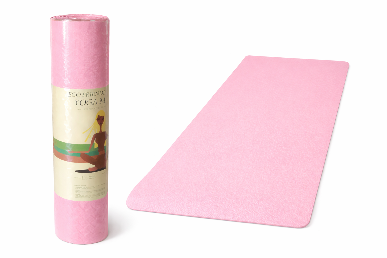 Yoga & Fitness Mat – Tapis de Sport مريح وعملي للرياضة ولليوغا