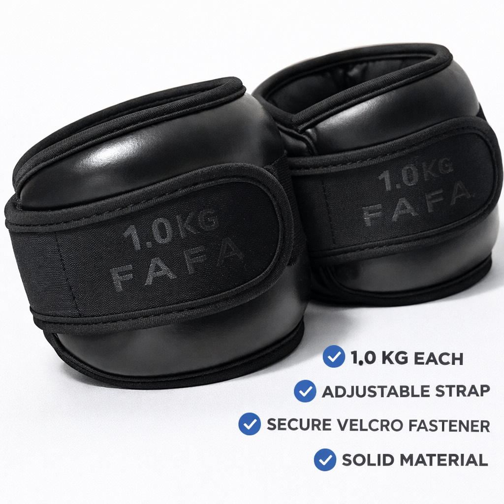 FAFA Ankle Weights – أوزان الكاحل لزيادة القوة وحرق الدهون (1KG)