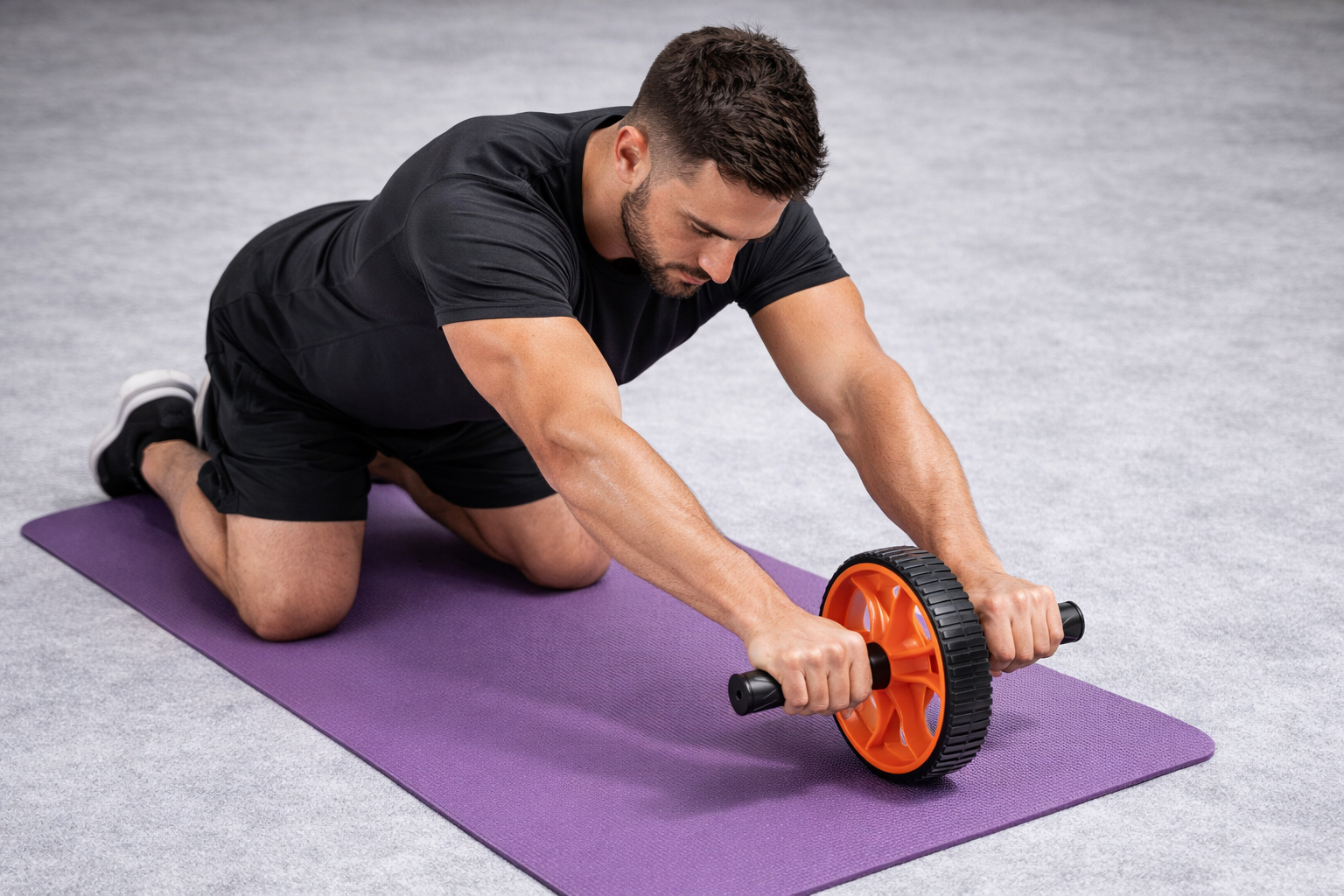 Ab Roller Wheel – عجلة تمارين البطن لشد الكرش وتقوية الجسم كامل