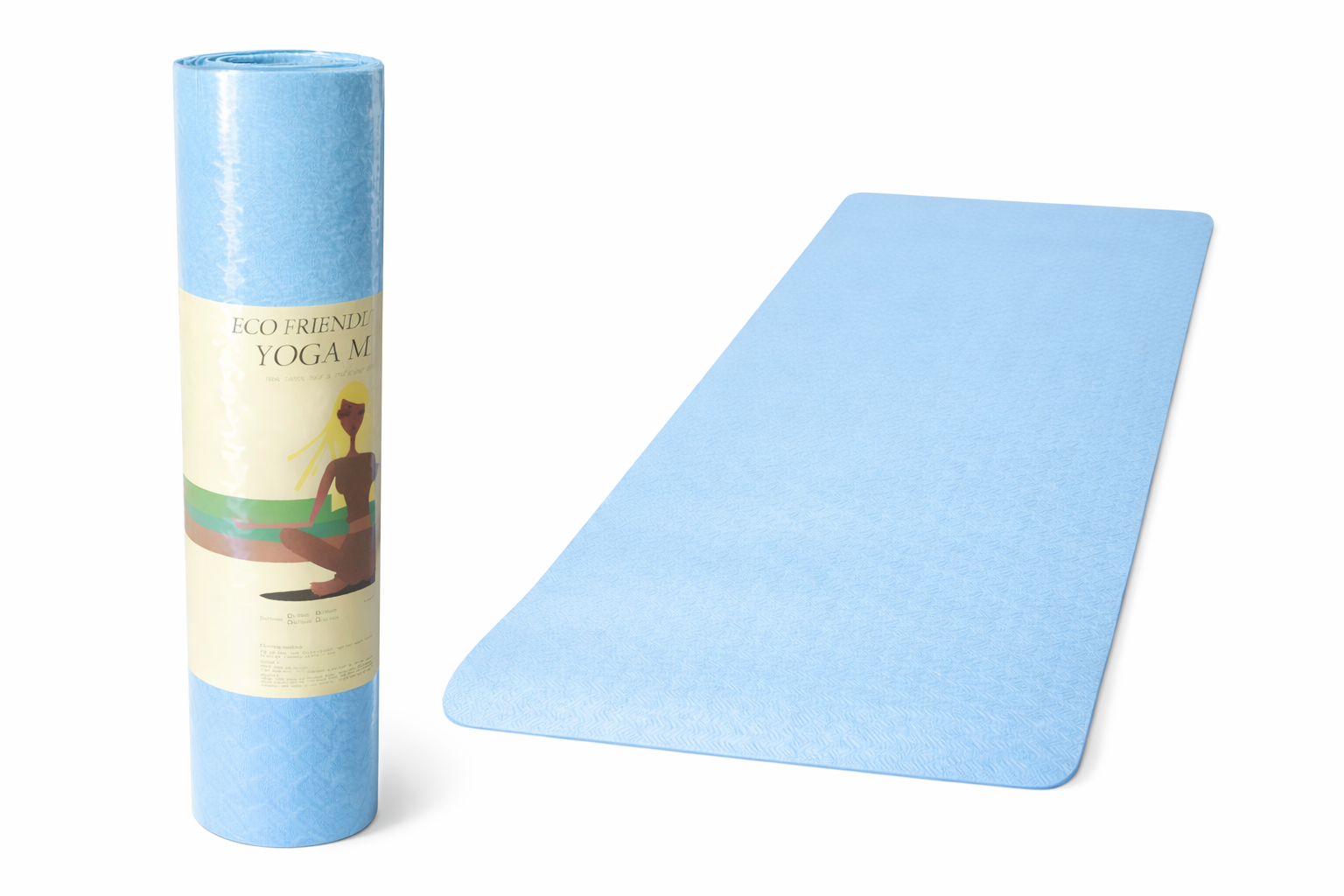 Yoga & Fitness Mat – Tapis de Sport مريح وعملي للرياضة ولليوغا