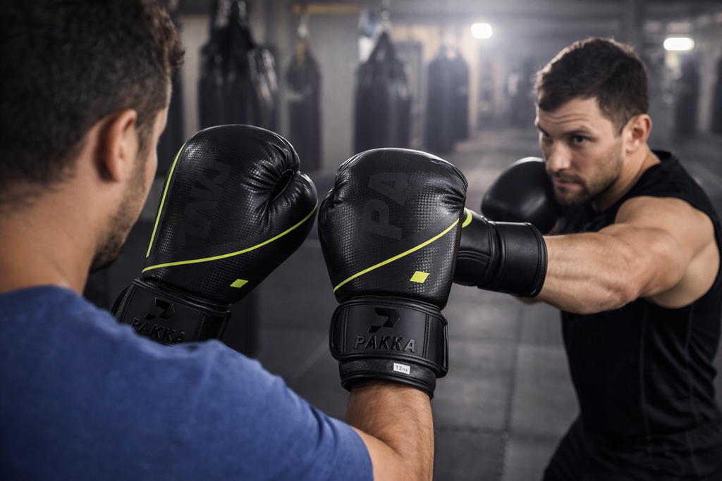 Pakka Gants de Boxe Professionnels – Entraînement Boxe / Kick Boxing / MMA