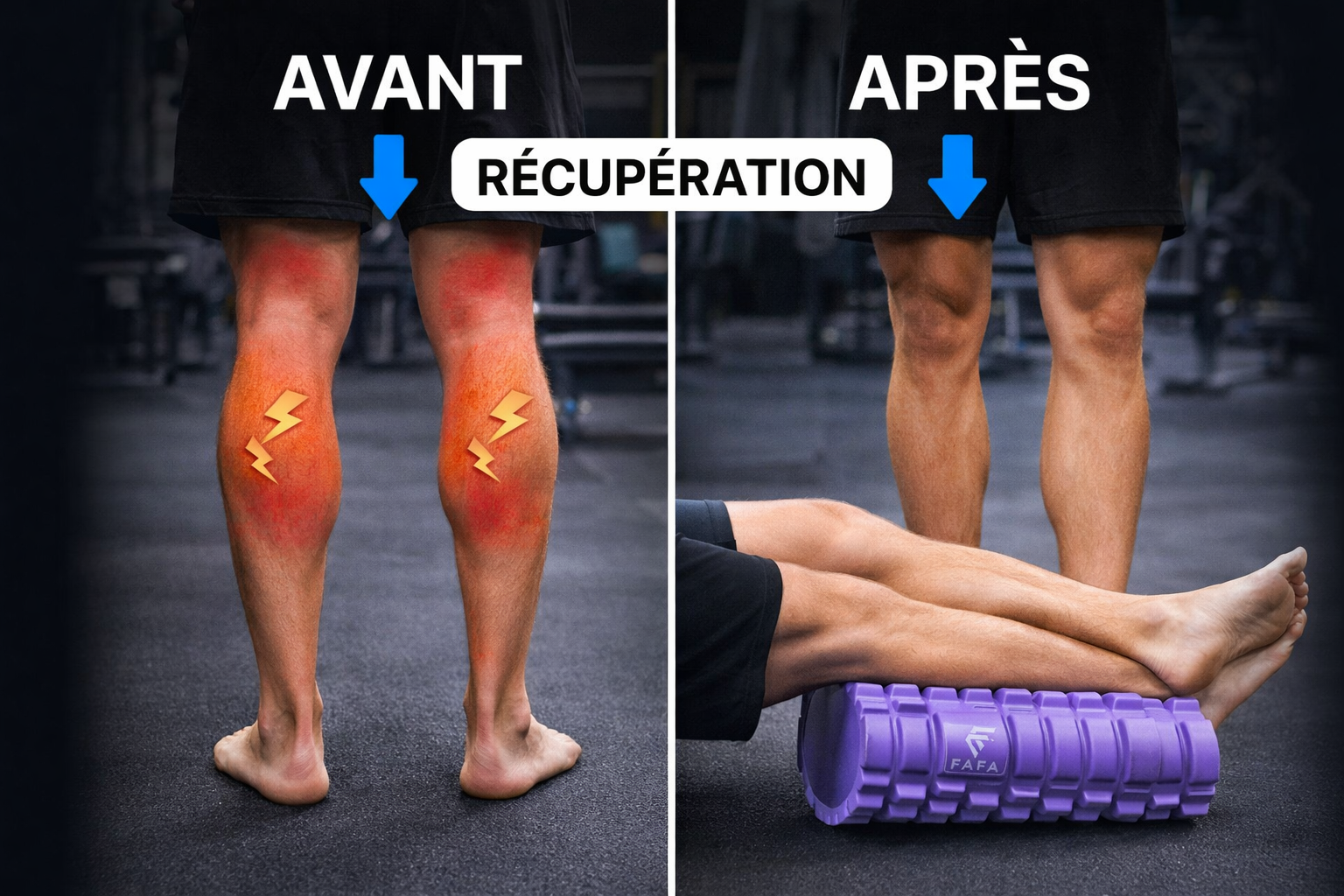 Foam Roller FAFA – Massage & Récupération Musculaire