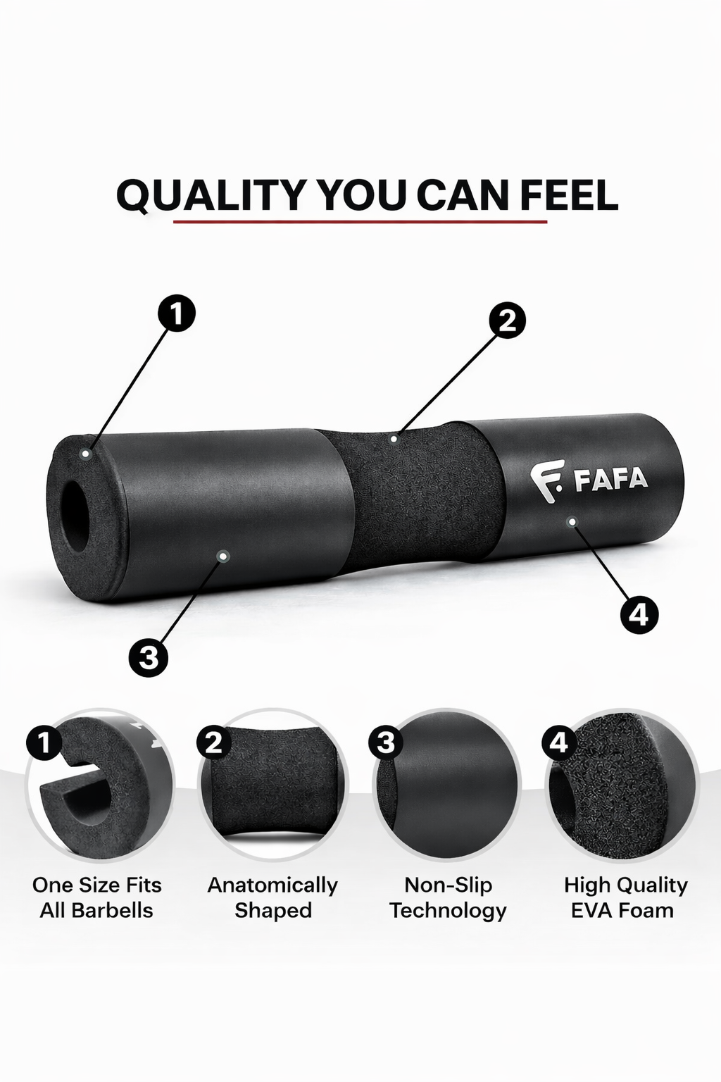 Barbell Pad – وسادة حماية البار للتمارين