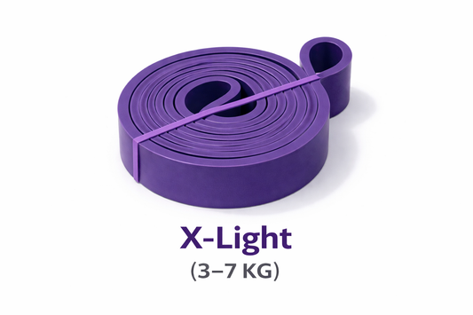 SUPER BANDS – Resistance Fitness Bands (X-Light to X-Heavy)