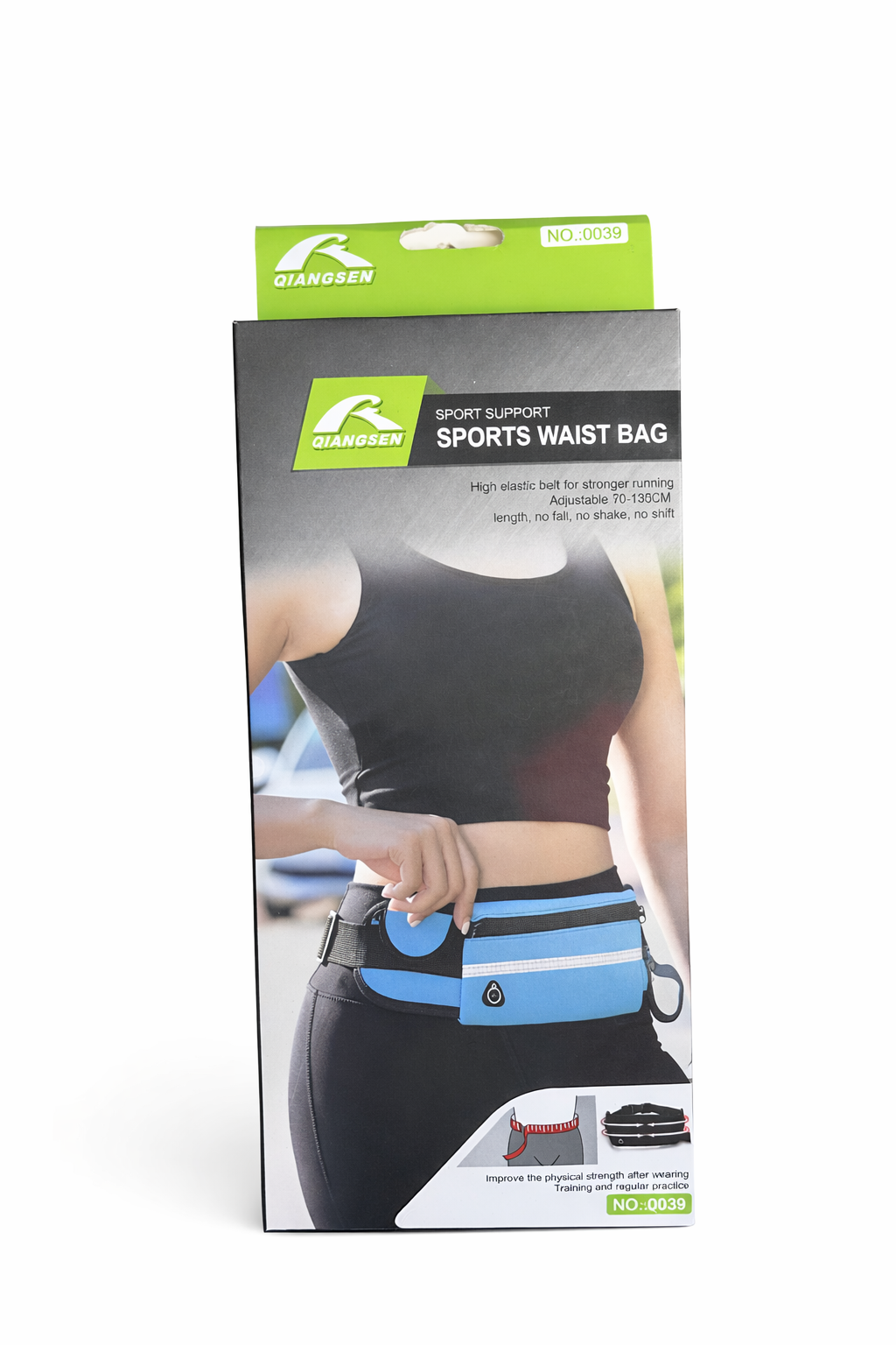 حقيبة رياضية للخصر – خفيفة، آمنة ومناسبة للجري والرياضة