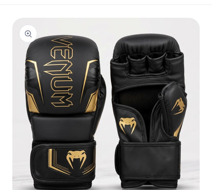 Gants MMA Venum Noir & Or – Gants de Combat
