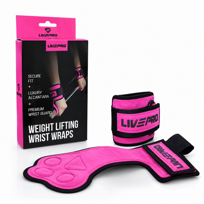 LIVEPRO Wrist Wraps Femme – Protection Poignet Musculation