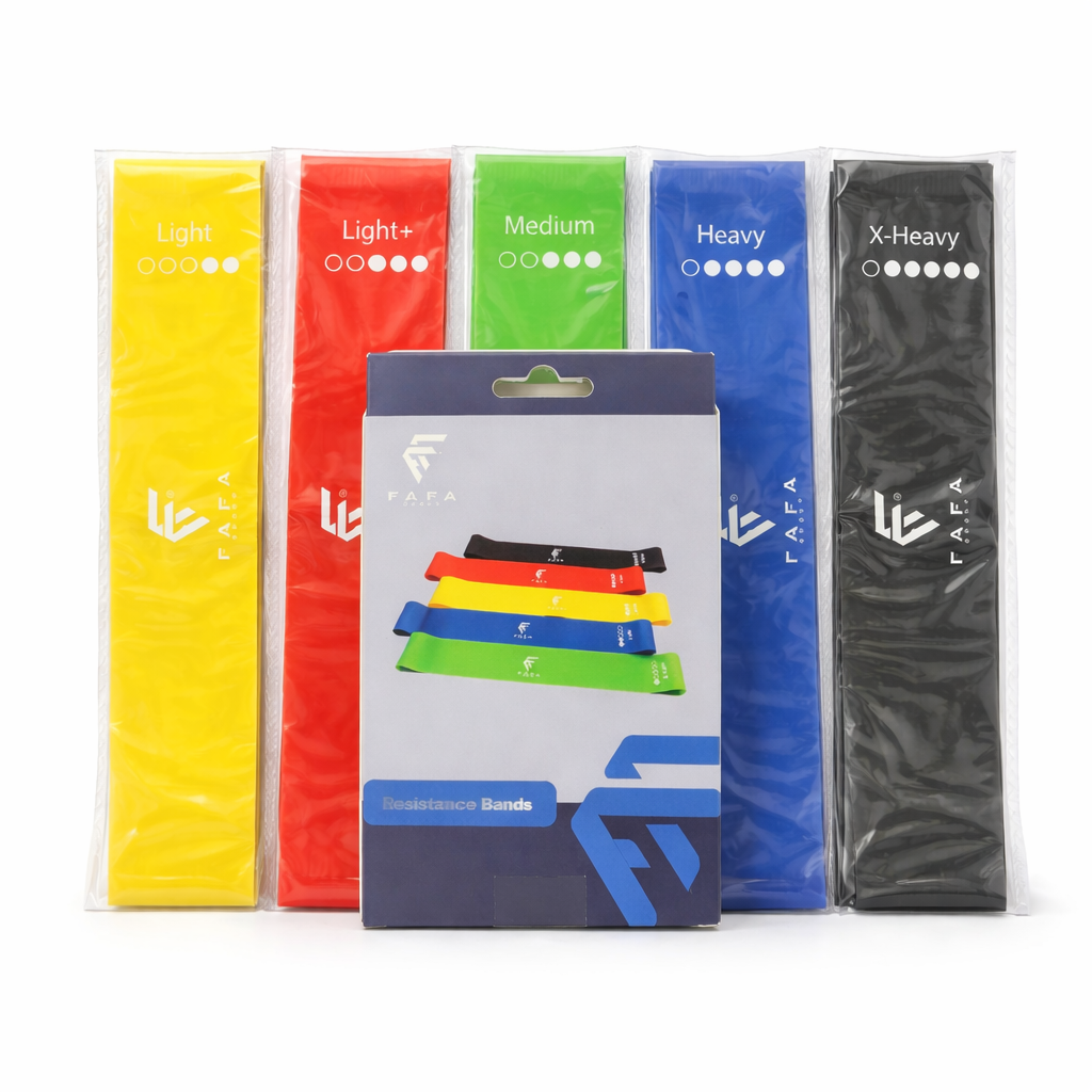 Pack 5 bandes de résistance بمستويات مختلفة
