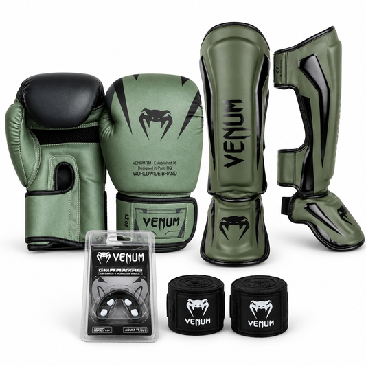 Pack Boxe & Muay Thaï Venum – 4 Pièces