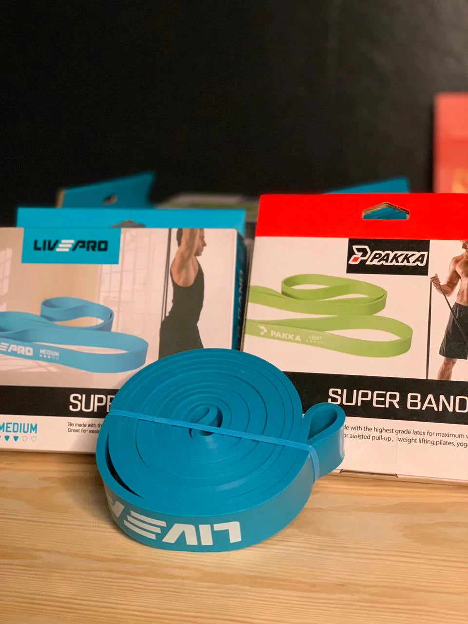 SUPER BANDS – Resistance Fitness Bands (X-Light to X-Heavy)