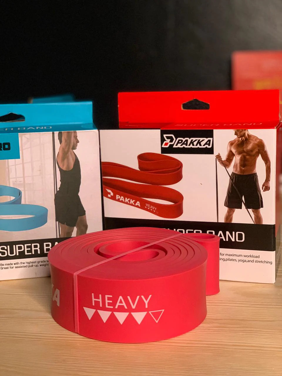 SUPER BANDS – Resistance Fitness Bands (X-Light to X-Heavy)