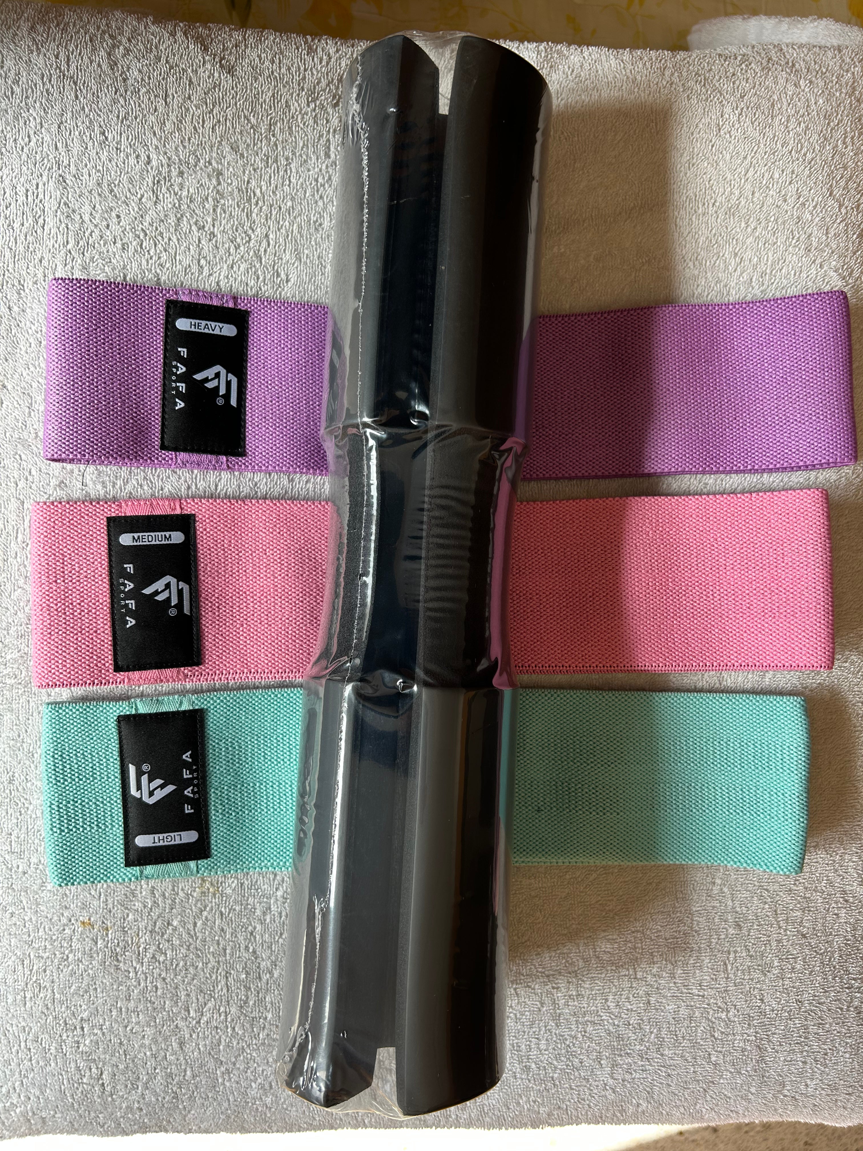 Pack Training Pro – Mini Bands + Barbell Pad