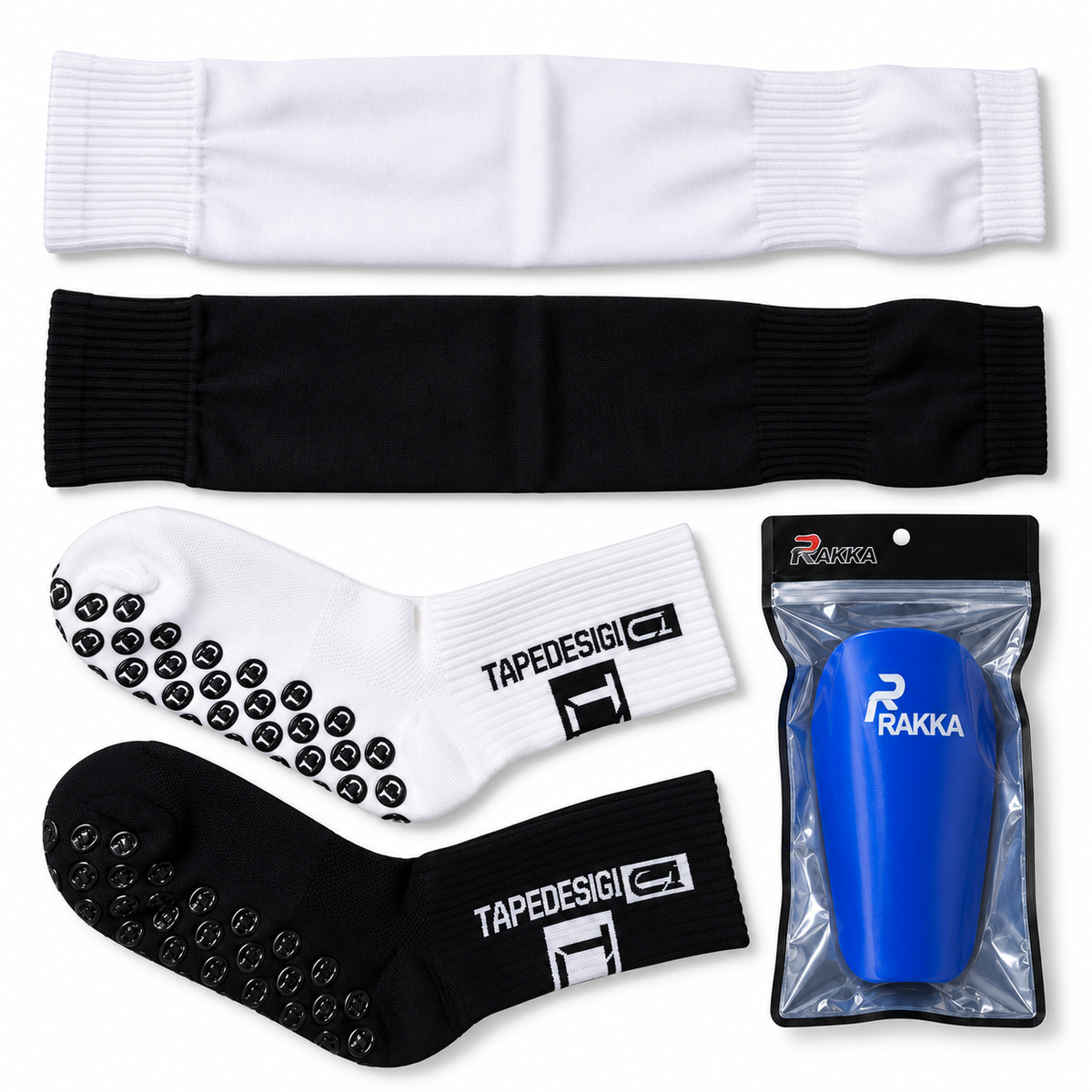 Pack Football Essentiel – Grip Socks & Protège-Tibias