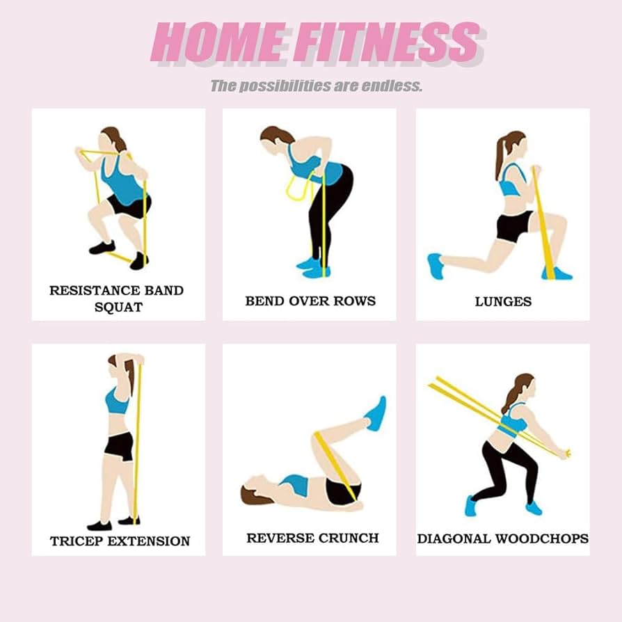 Bande de Résistance Pilates FAFA Sport – مطاط تمارين بيلاتس متعدد الإستعمال