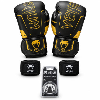 Pack Boxe Venum Full Black