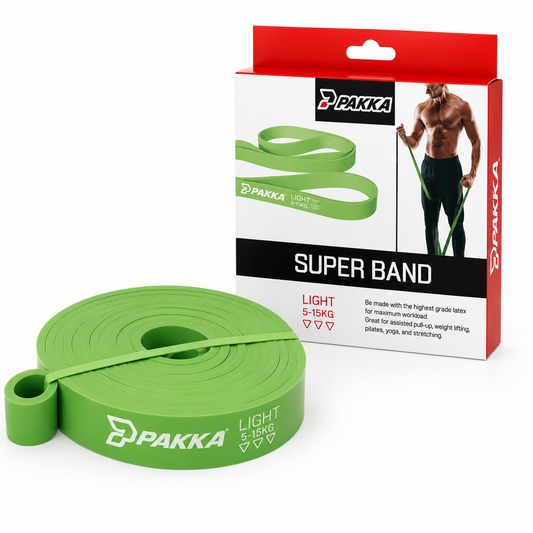 SUPER BANDS – Resistance Fitness Bands (X-Light to X-Heavy)