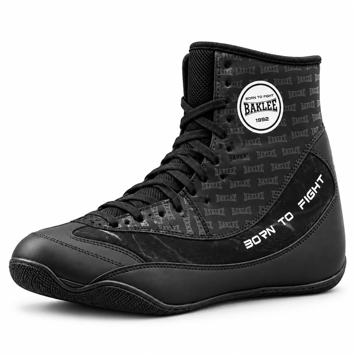 Chaussures Boxe BAKLEE noires