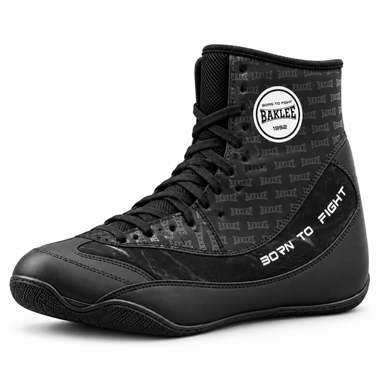 Chaussures Boxe BAKLEE noires