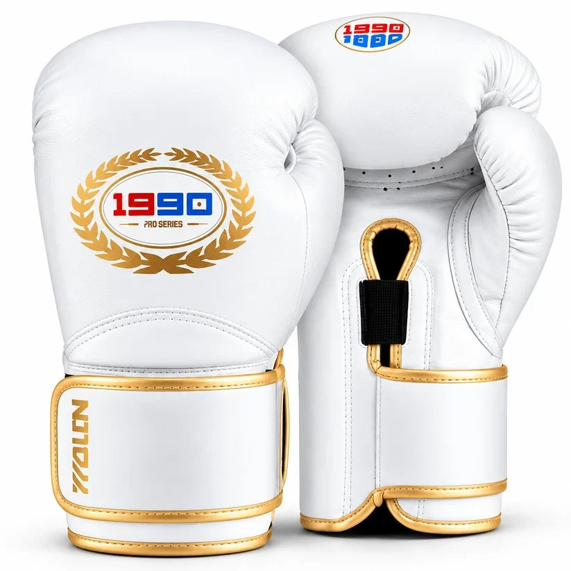 Gants de boxe 1990 Pro Series blanc