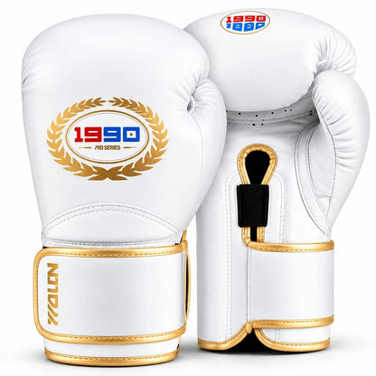 Gants de boxe 1990 Pro Series blanc