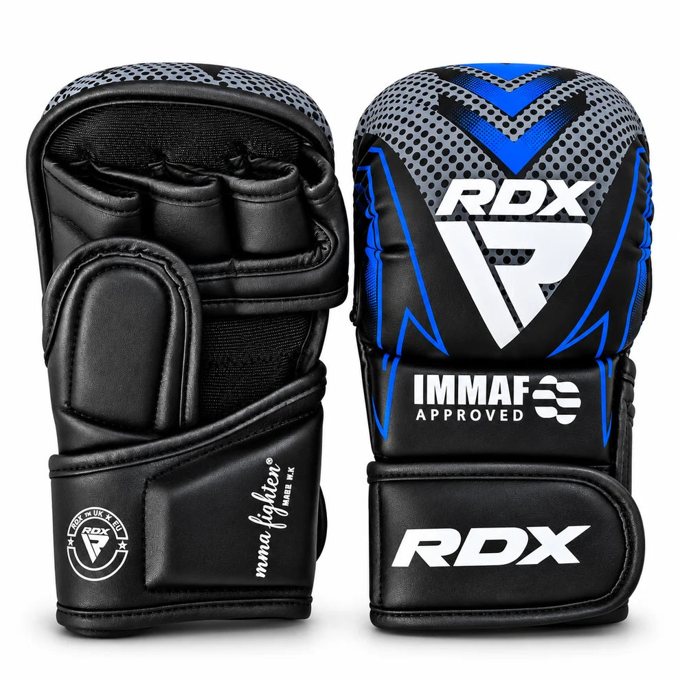 Gants MMA RDX bleu paire