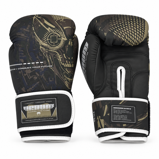 Gants Venum Skull Noir Kaki