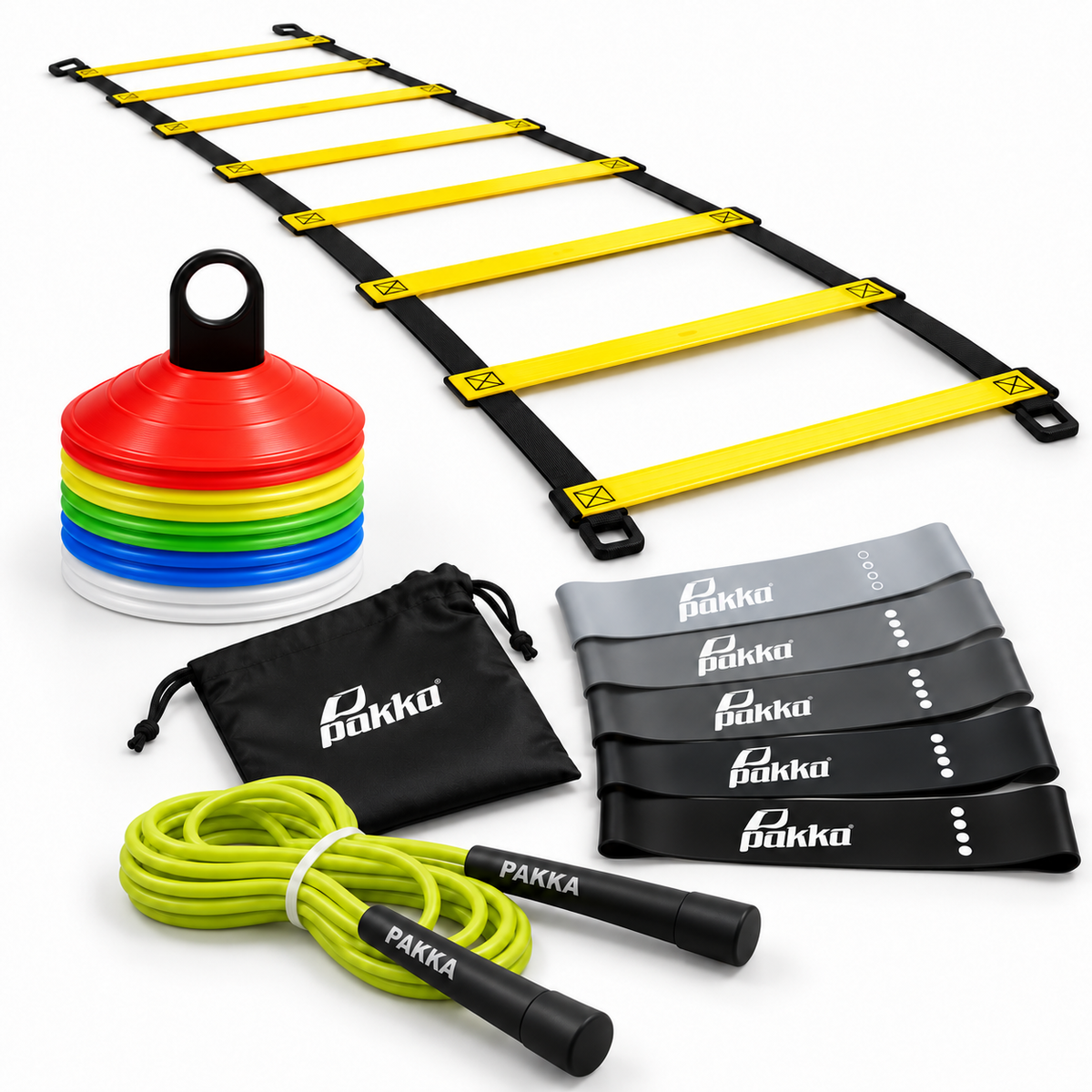 Pack Football Training – 4 équipements
